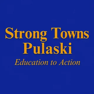 Strong Towns Pulaski logo